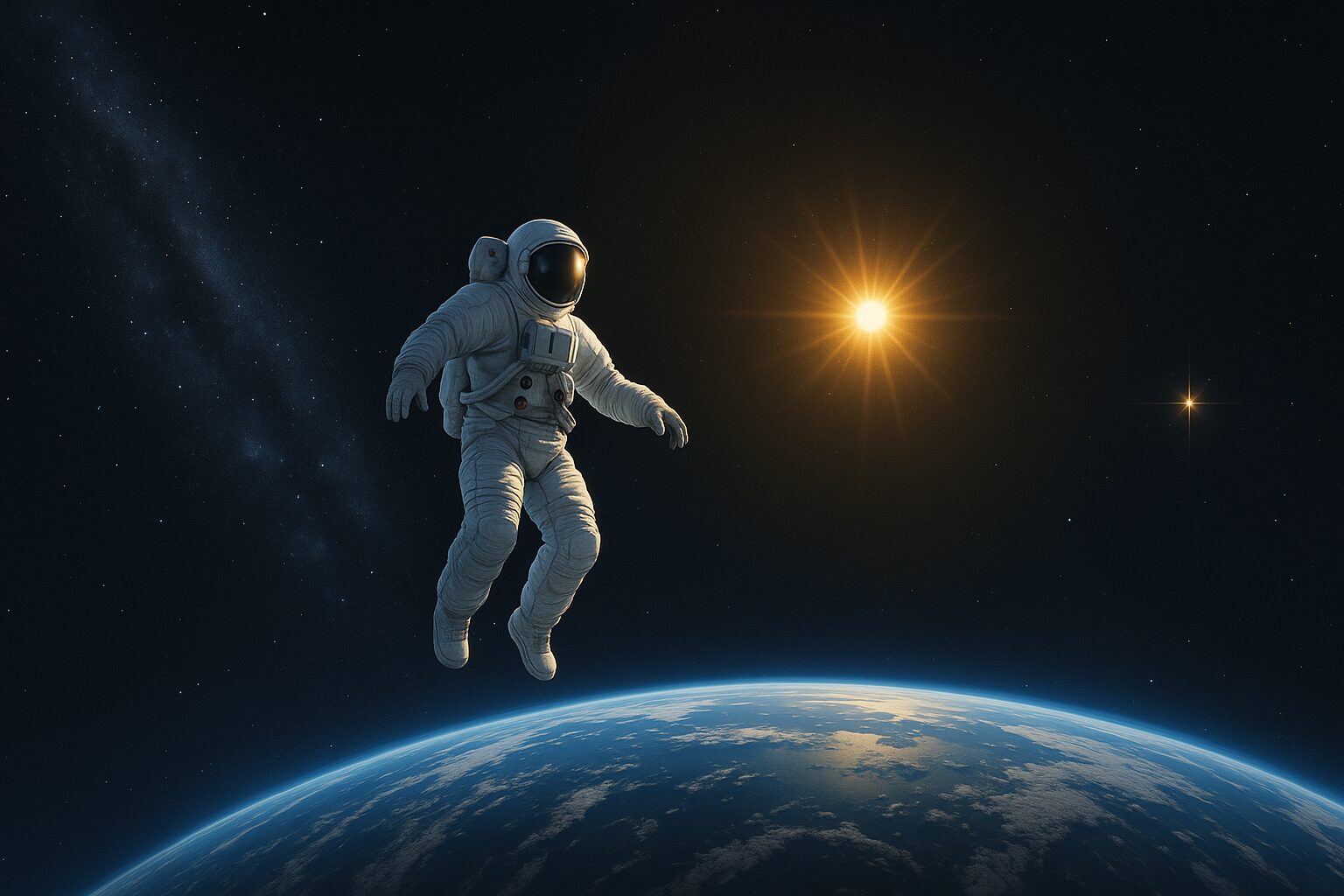 Вид на Землю из космоса завораживает. Фото.