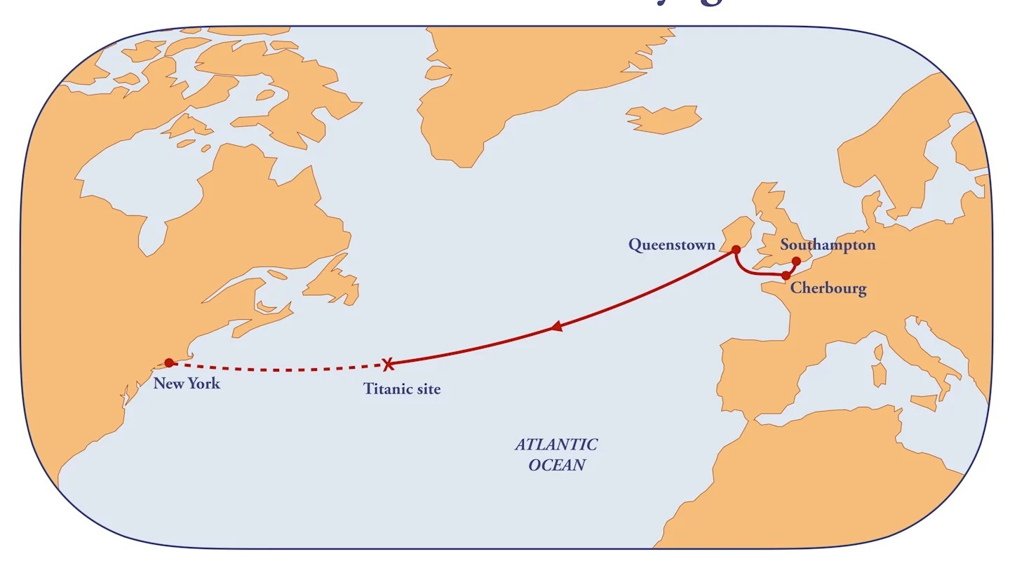 Путешествие на «Титанике». Фото.