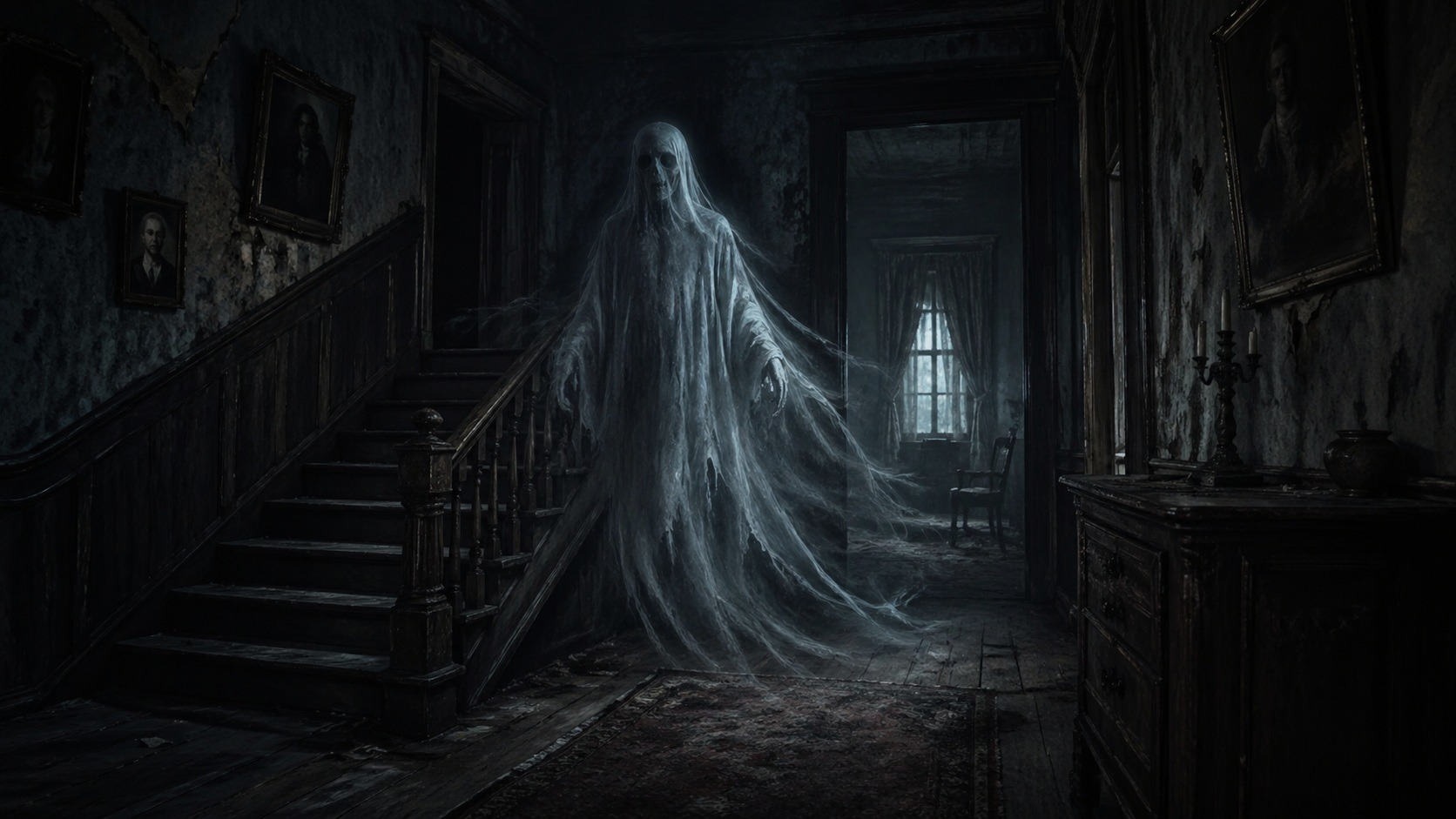 Кажется, ученые нашли еще одно объяснение домам с привидениями. Фото.