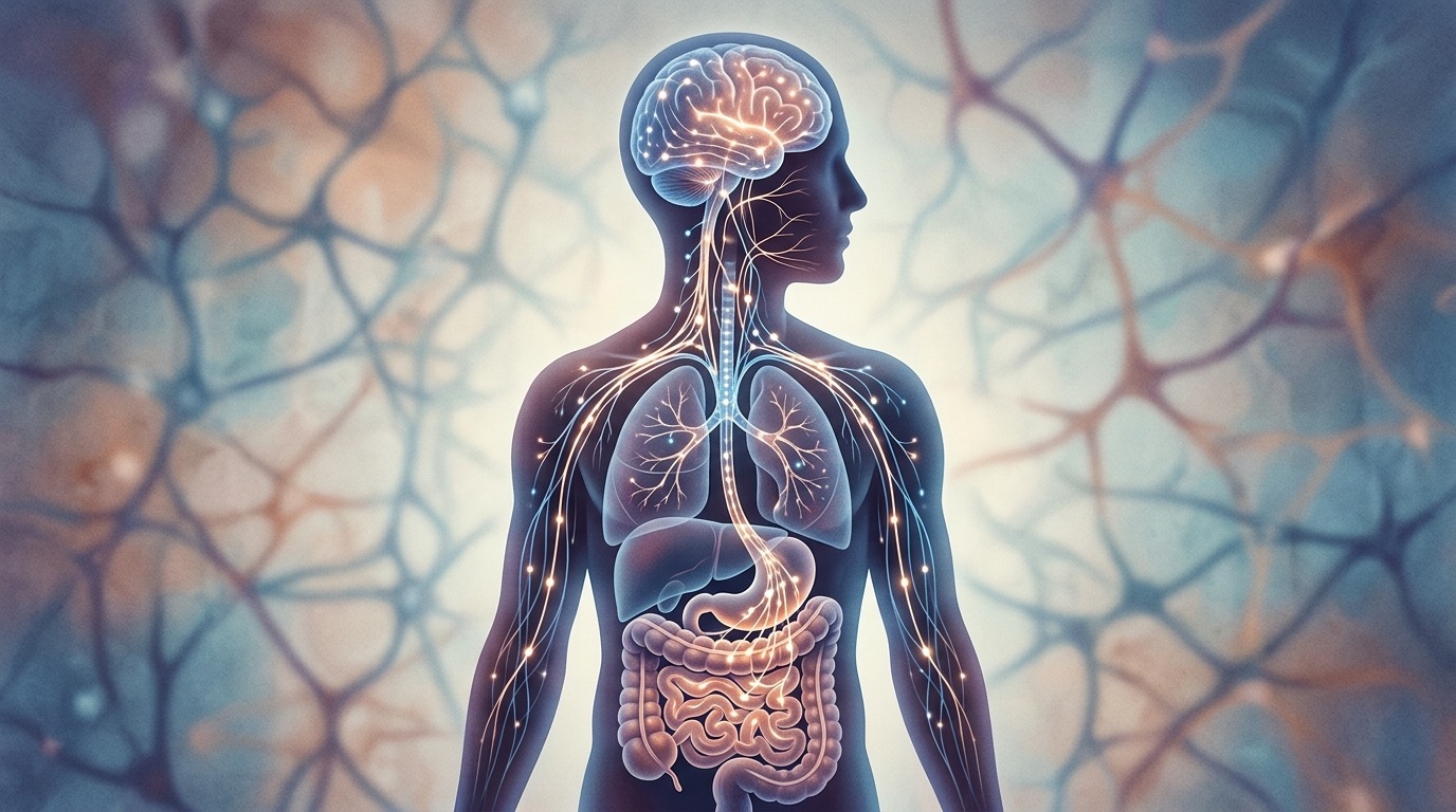 Связь между кишечником и мозгом — одно из самых перспективных направлений нейронауки. Фото.