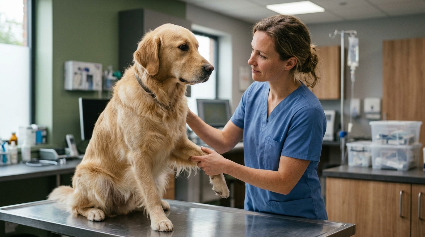 При любых подозрениях на боль у собаки стоит обратиться к ветеринару
