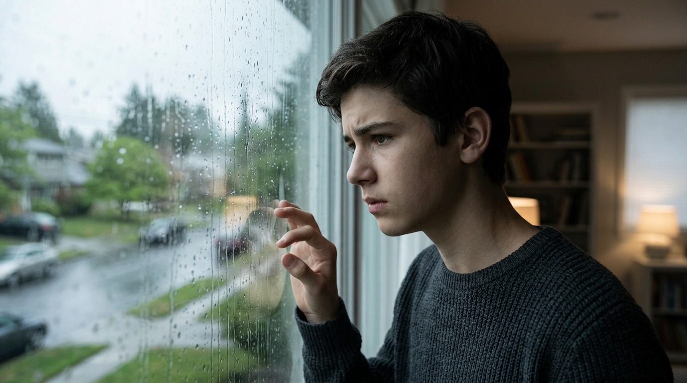 Даже обычный дождь может стать проблемой для людей с аквагенной крапивницей. Фото.