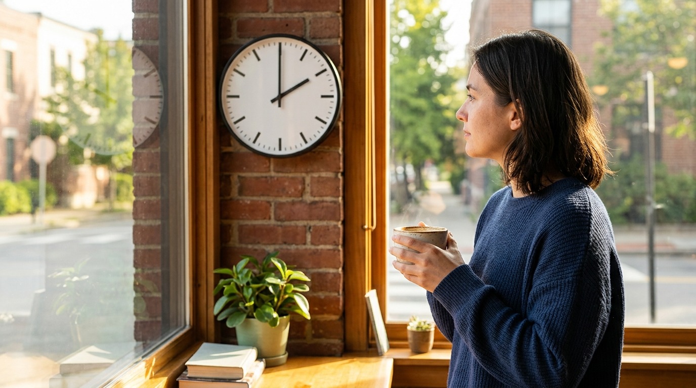 Время последней чашки кофе стоит рассчитывать с учетом своего режима сна. Фото.