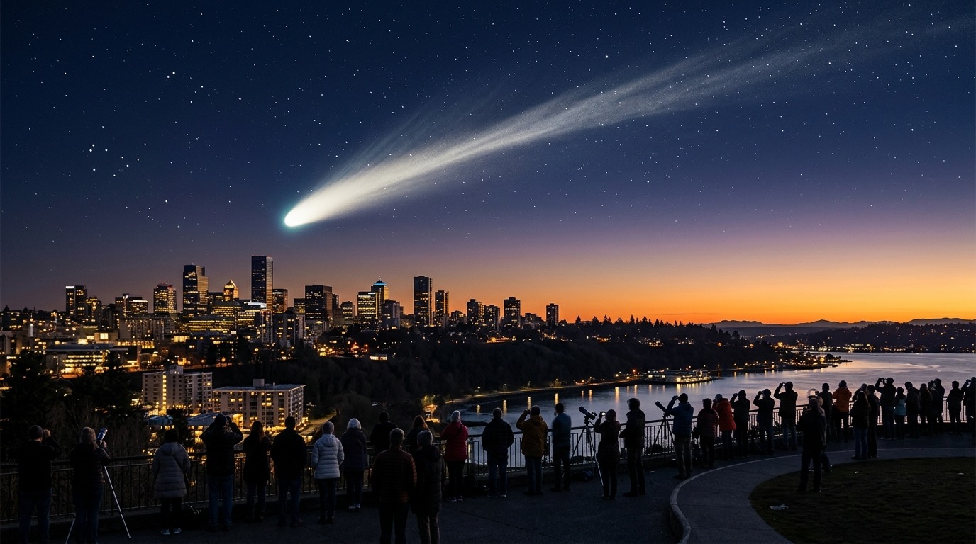 Комета C/2025 R3 (PanSTARRS) может стать видимой невооружённым глазом в конце апреля 2026 года