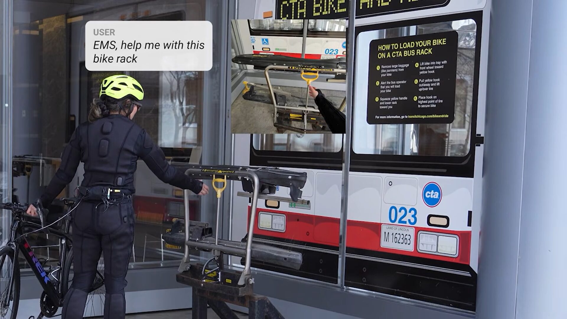 Умные очки фиксируют то, что находится перед пользователем, костюм с функцией отслеживания движений считывает его позу в режиме реального времени, а искусственный интеллект обрабатывает все эти данные и решает, какой сустав нужно задействовать, в каком направлении и в каком порядке. Фото.