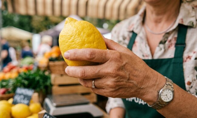 Как выбрать хороший лимон в магазине: признаки которые видно за секунду. Как выбрать хороший лимон в магазине: признаки которые видно за секунду. Фото.
