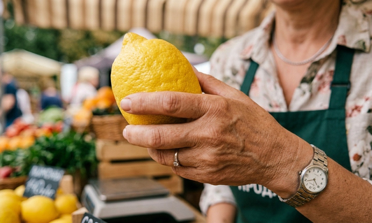 Купить лимон и не облажаться это целая наука. Фото.