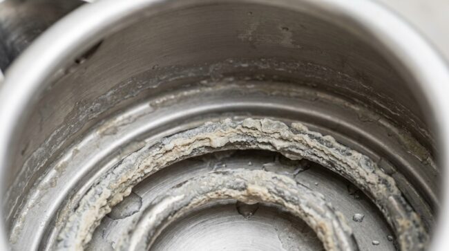 Я попробовал убрать накипь в чайнике народными методами, и вот что получилось. Фото.