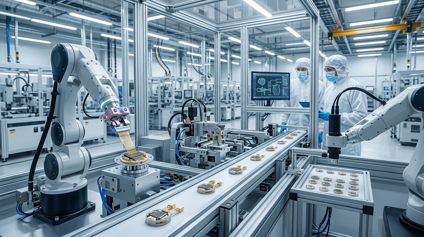 Завод Neuralink готовится к серийному выпуску мозговых имплантов. Фото.