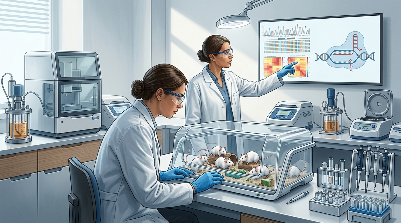 Лабораторные мыши — основная модель для изучения генетики пола у млекопитающих