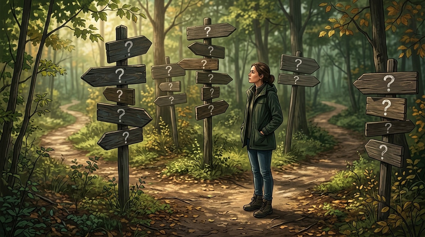 Поиск имени в памяти напоминает выбор нужного поворота на развилке