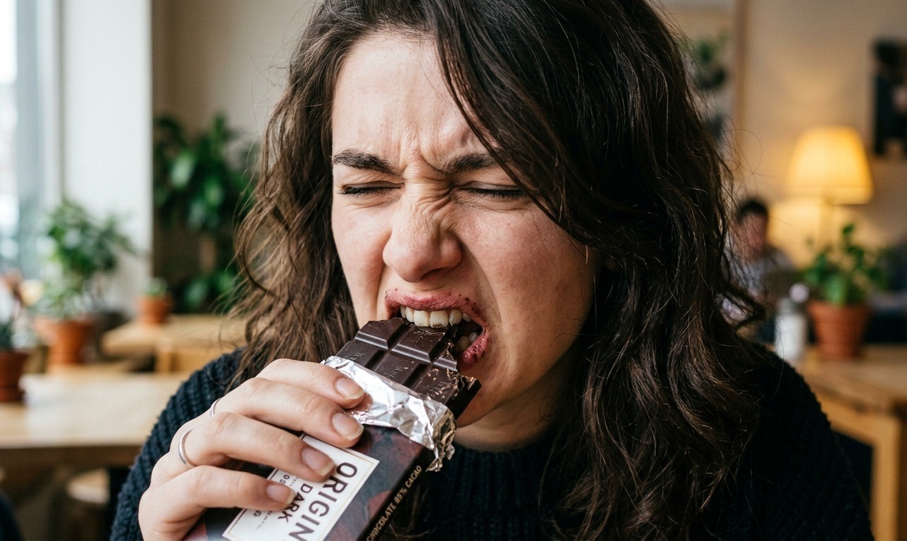 Real chocolate can be recognized by several signs. Photo.