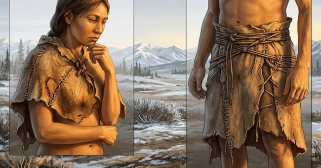 В пещере нашли шкуру возрастом 12 600 лет, и это старейшая одежда в истории. Фото.