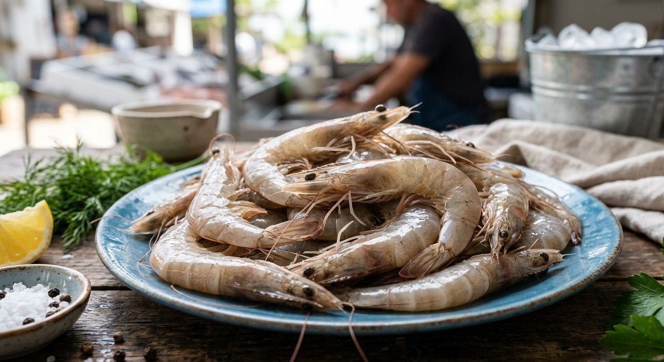 Белоногие креветки стали первыми известными хозяевами мутировавшего вируса. Фото.