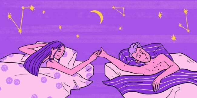 Раздельный сон полезнее для здоровья пары — доказано. Фото.