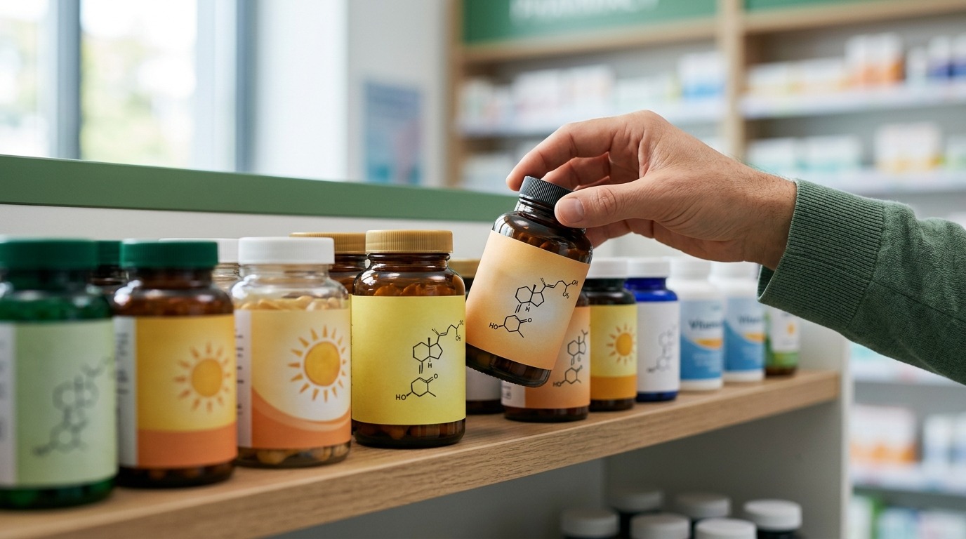 Добавки с витамином D продаются без рецепта, и это не всегда хорошо. Фото.