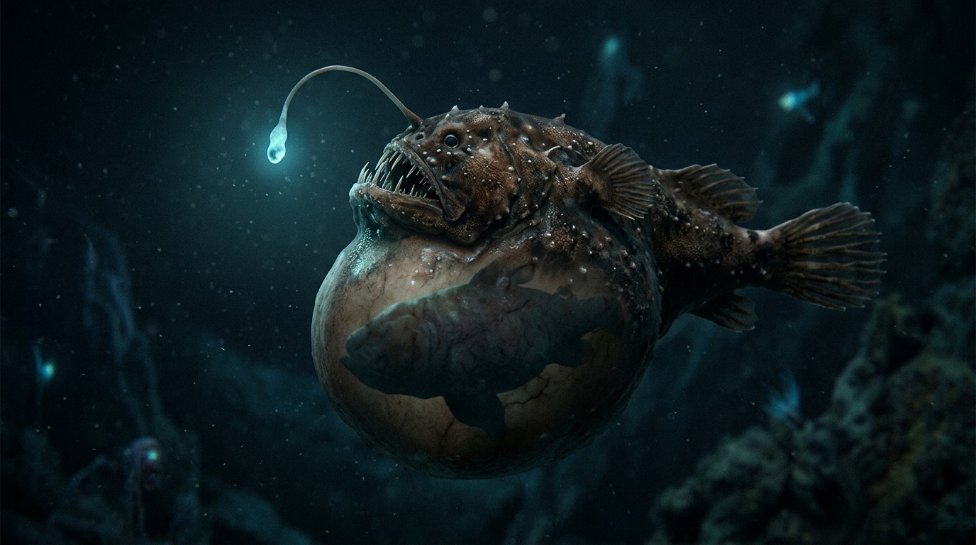 Удочка морского черта. Фото.