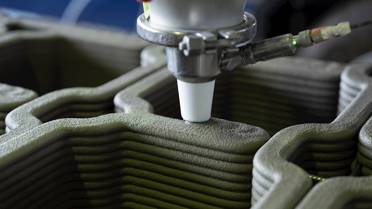 Процесс печати станции занял около недели. Фото.