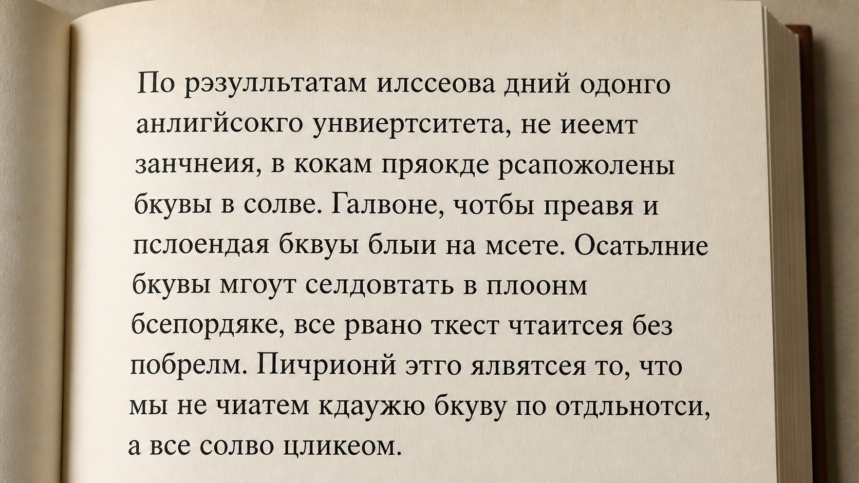 Вы запросто можете прочитать этот текст, ведь так? Фото.