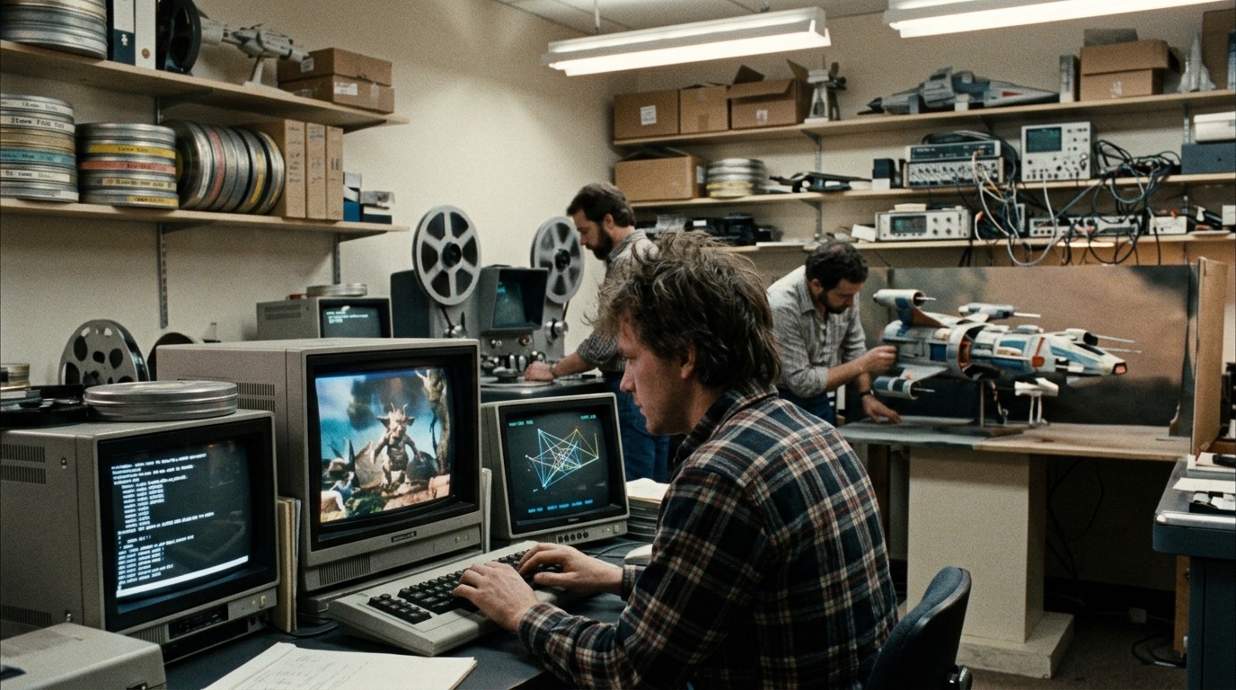 Студия спецэффектов конца 1980-х — на стыке аналоговой и цифровой обработки