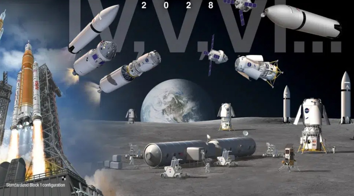 Агентство NASA все еще не знает, когда именно люди вернутся на Луну. Фото.