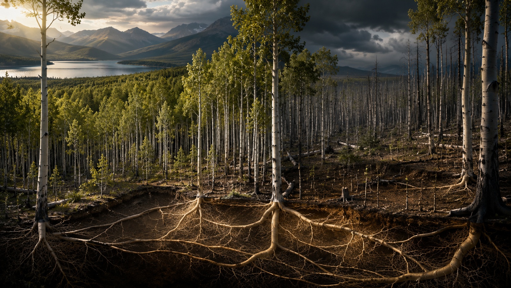 Самое большое дерево весит 5900 тонн. Фото.