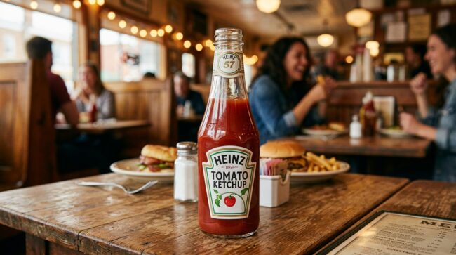 Что означает число 57 на кетчупе Heinz — и при чём тут реклама обуви. Фото.