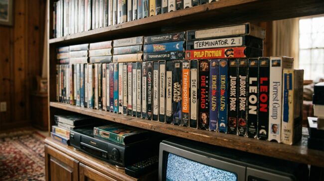 Не выбрасывайте старые видеокассеты: некоторые VHS стоят дороже нового телевизора. Не выбрасывайте старые видеокассеты: некоторые VHS стоят дороже нового телевизора. Фото.