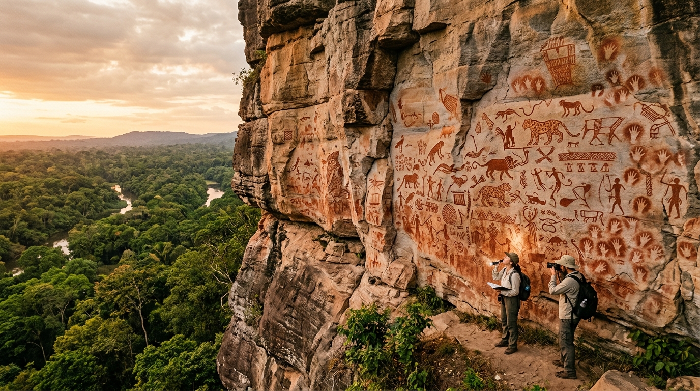 О том, что означают символы на следах рук, рассказали хранители древних знаний. Фото.