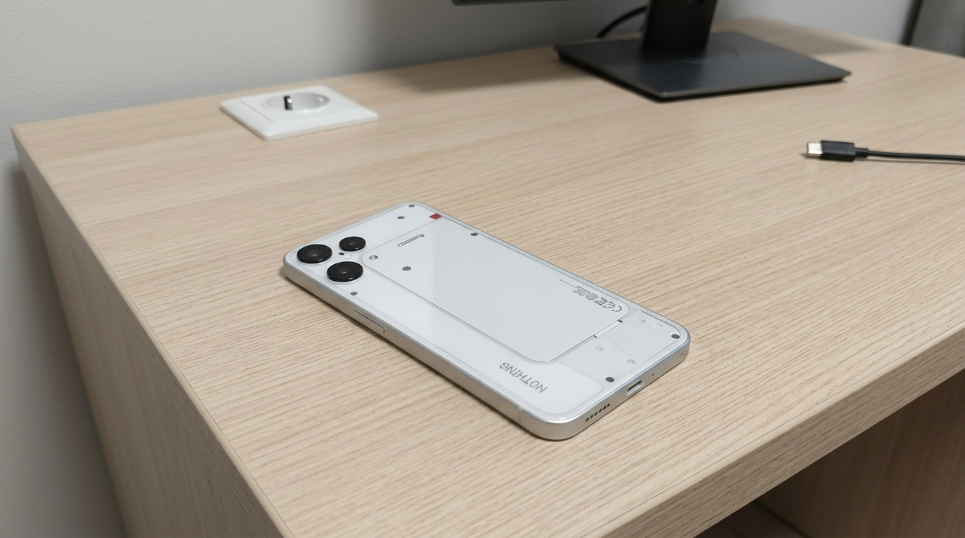 За 13 тысяч — AMOLED на 120 Гц и фирменный дизайн Nothing, я сам не сразу поверил. Фото.