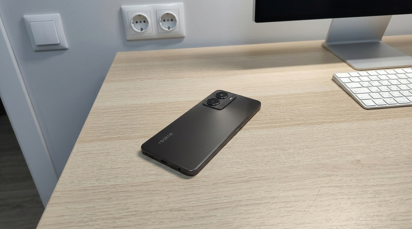 Realme в этом ценнике давно научились делать телефоны, которые не стыдно достать из кармана. Фото.