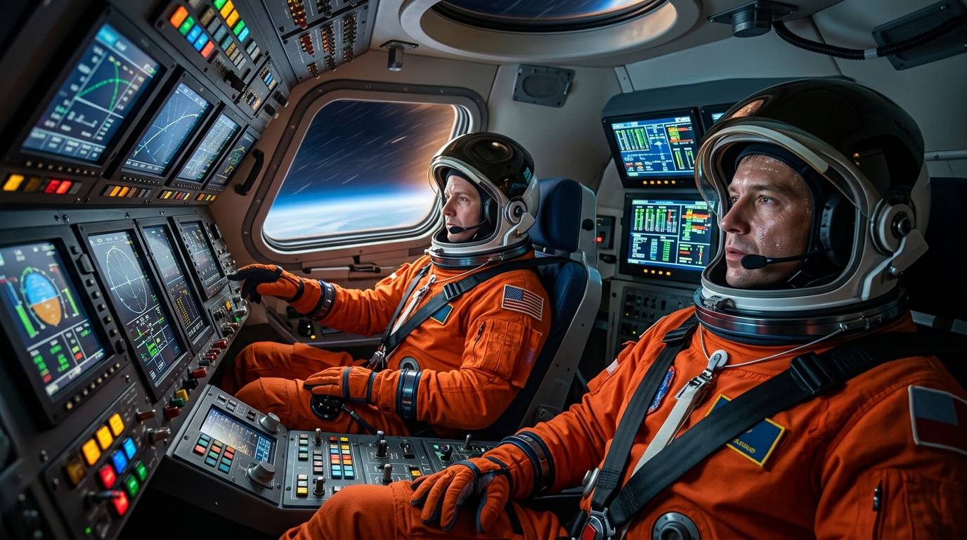Внутренний отсек пилотируемого корабля экранирован, поэтому заряд обтекает его снаружи