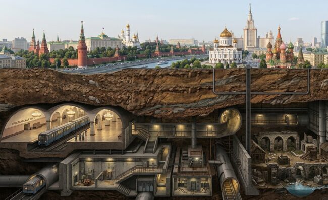 Что на самом деле скрывается под Москвой: это не то, о чем все думают. Фото.