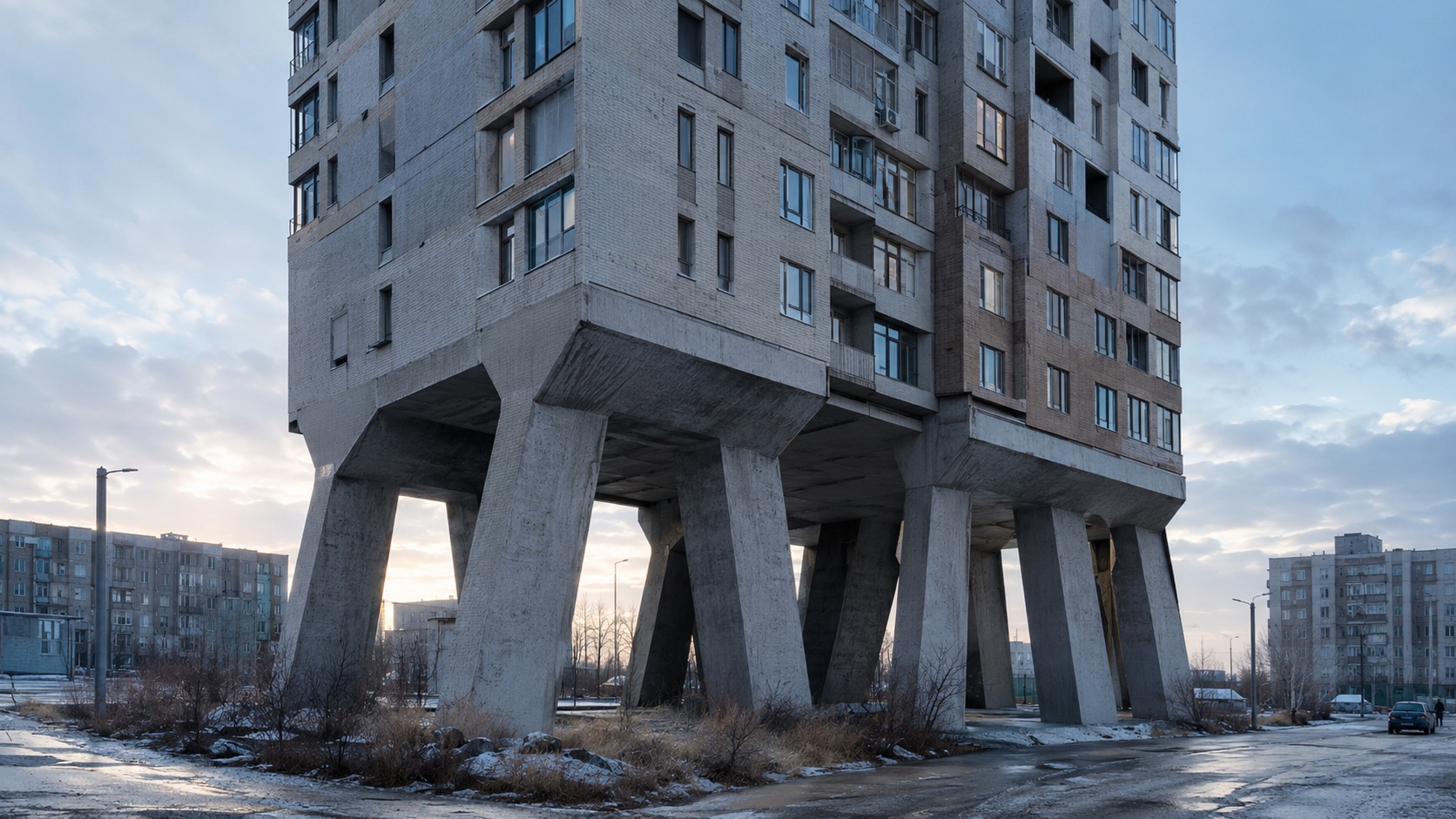 Дом на колоннах в Питере. Фото.