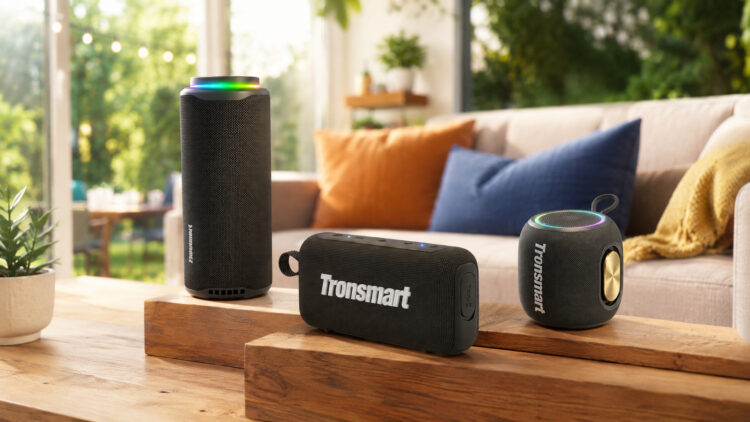 6 колонок Tronsmart для дома, дачи и вечеринок с друзьями. Фото.