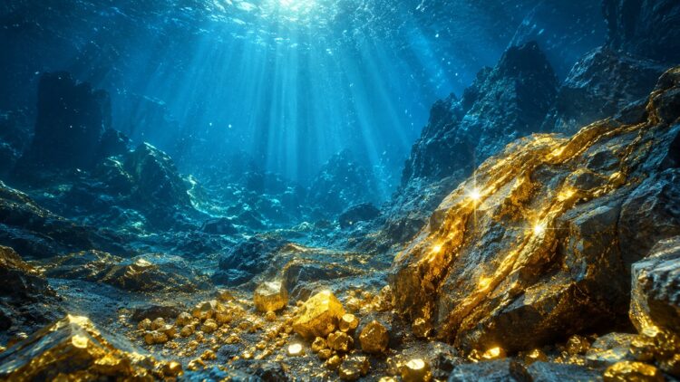 Под водами Японии нашли рекордное золото. Но почему его никто не достает? Фото.