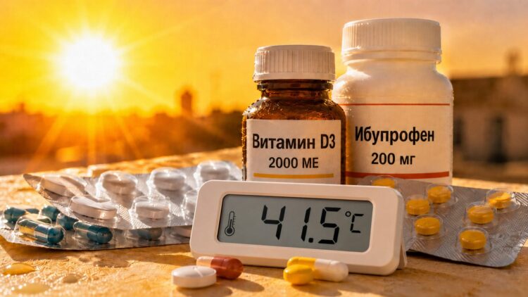 Жара незаметно портит лекарства: как хранить их летом. Жара незаметно портит лекарства: как хранить их летом. Фото.