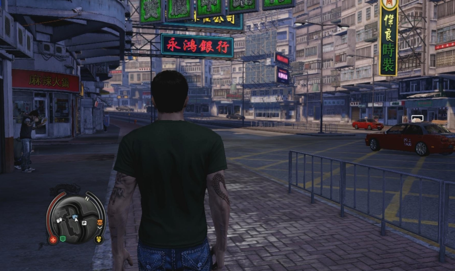 Скриншот из игры Sleeping Dogs. Фото.