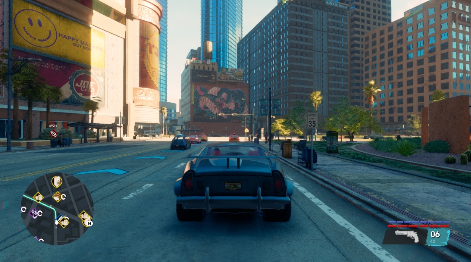 Скриншот из игры Saints Row. Фото.