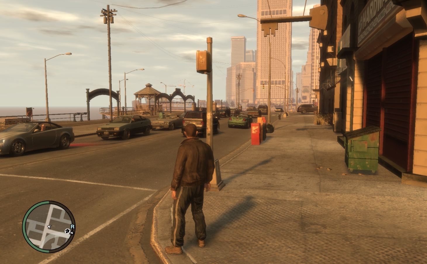 Скриншот из игры GTA IV. Фото.
