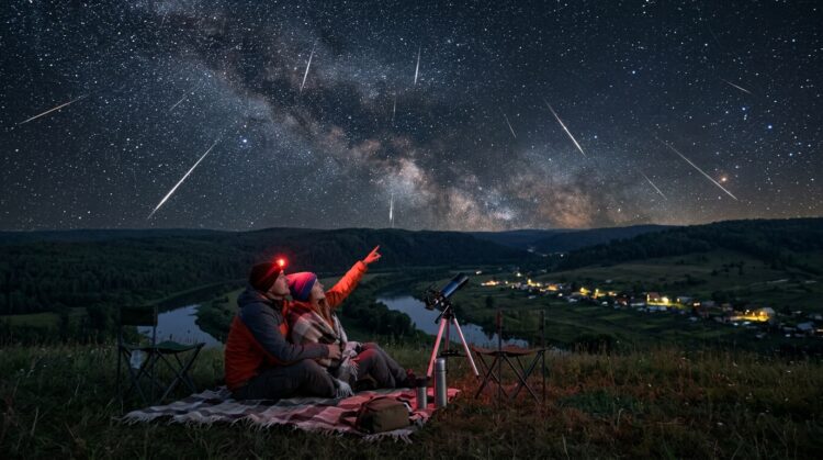 Персеиды 2026 в России: во сколько смотреть звездопад. Фото.