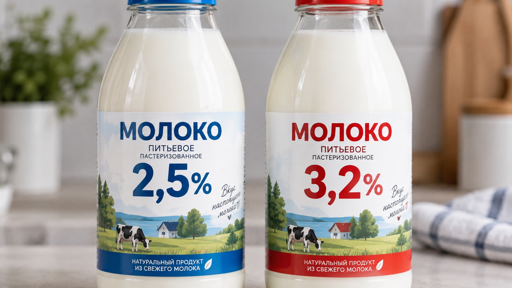 Большая жирность молока не означает большую пользу