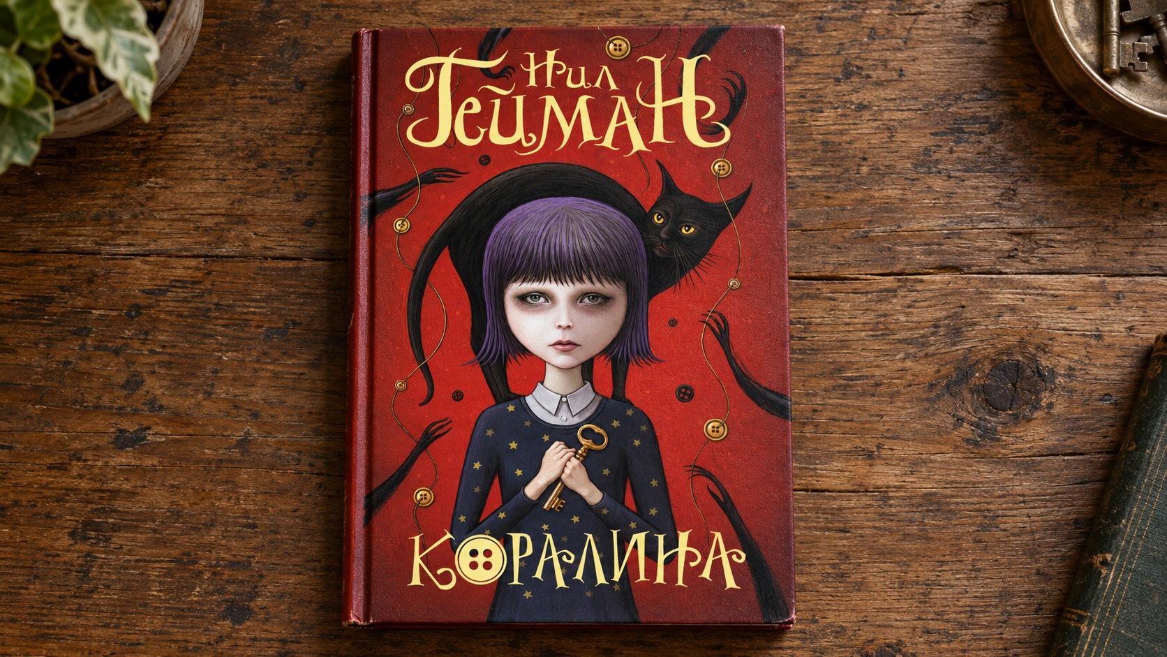 Обложка книги Коралина