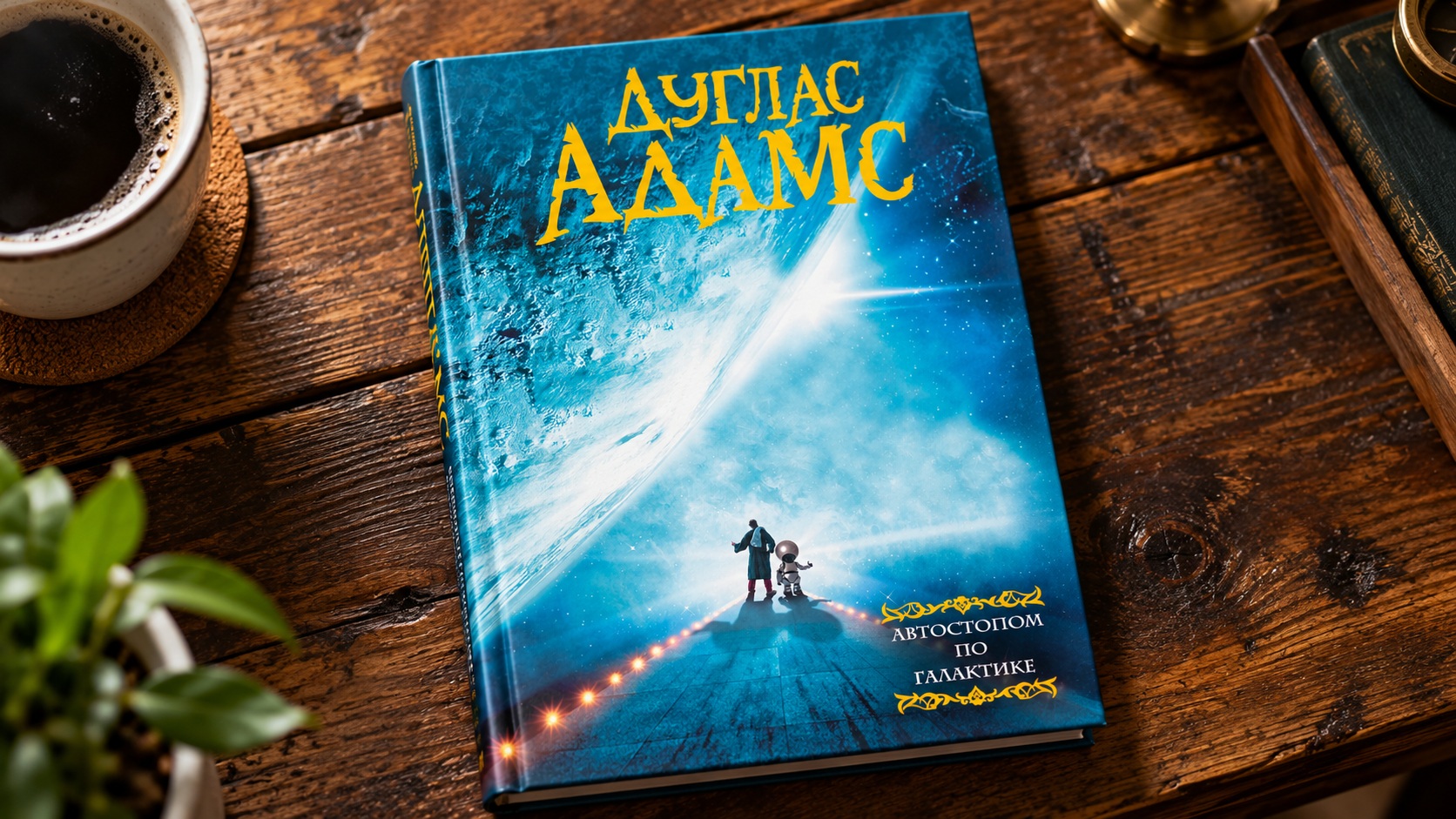 Обложка книги Автостопом по Галактике