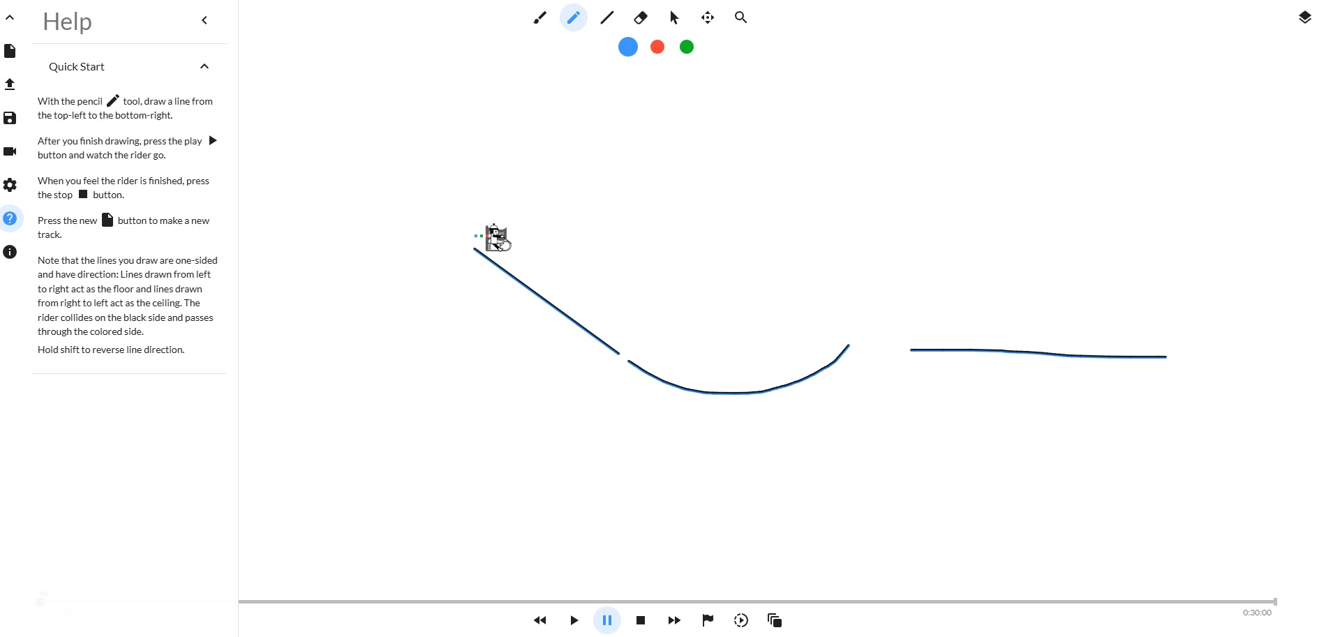Игра Line Rider